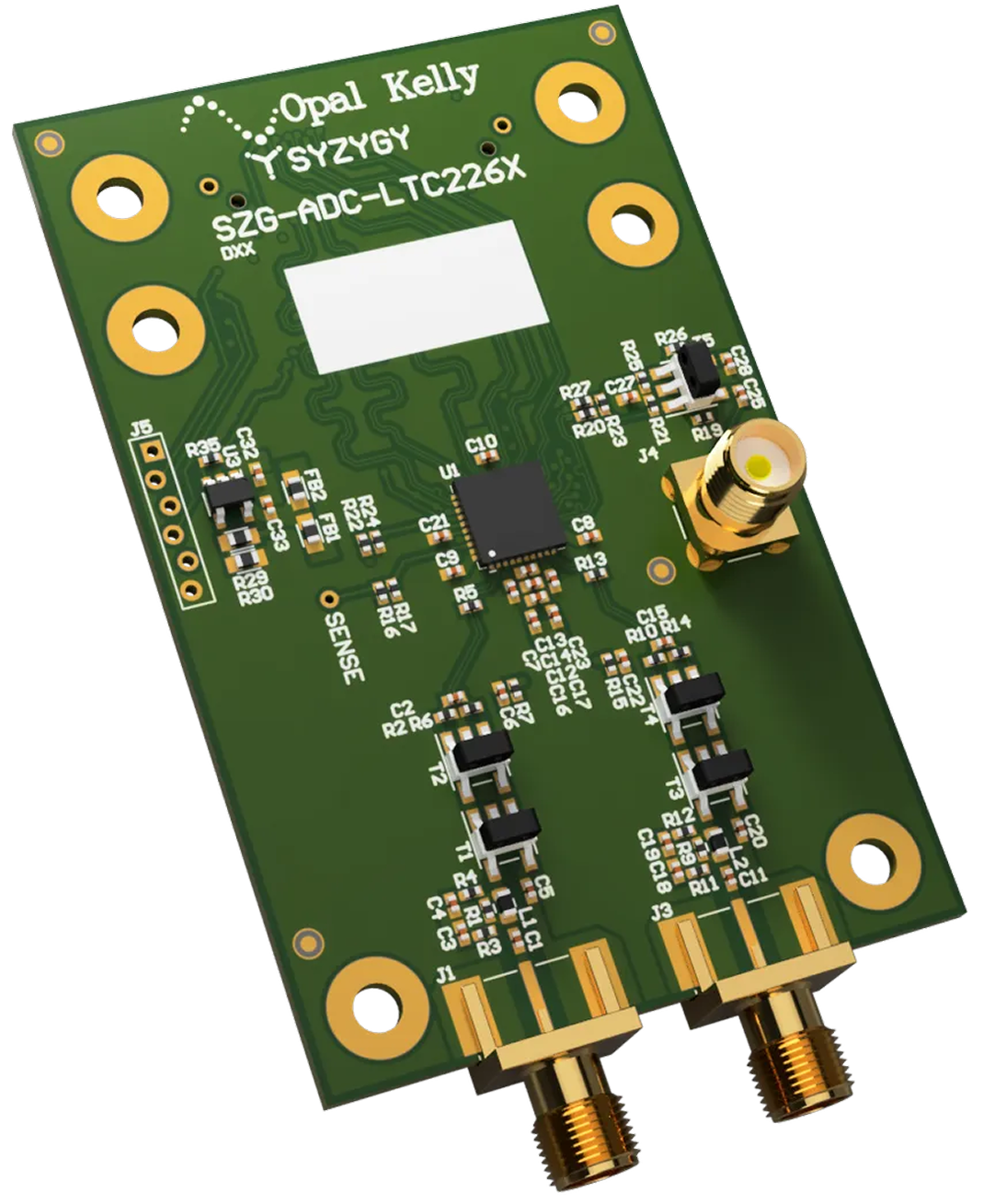 SZG-ADC-LTC226X — high-speed ADC peripheral